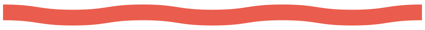 A wavy orange line used to separate two sections of the webpage